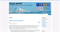 Desktop Screenshot of oregonmufon.com